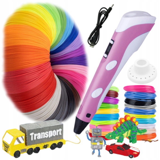VESS 3D pero 3D fixka 3D pastelka 3D fixky 3D pastelky VESS PEN